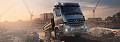 Arocs im Bauverkehr (Daimler Truck AG)