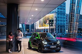 Der neue smart forfour electric drive. (Foto: Daimler AG)