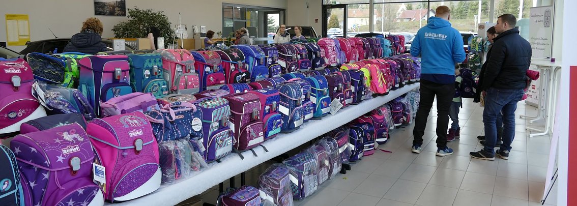 Premiere f&uuml;r den Schulranzentag in Sondershausen