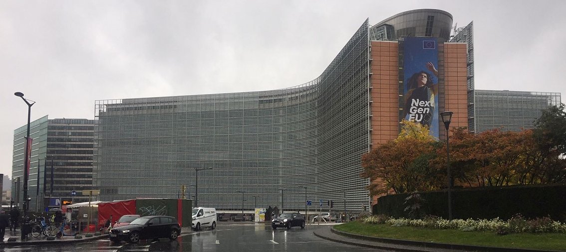 Das Berlaymont-Geb&auml;ude in Br&uuml;ssel. Hier hat das EU-Parlament seinen Sitz.