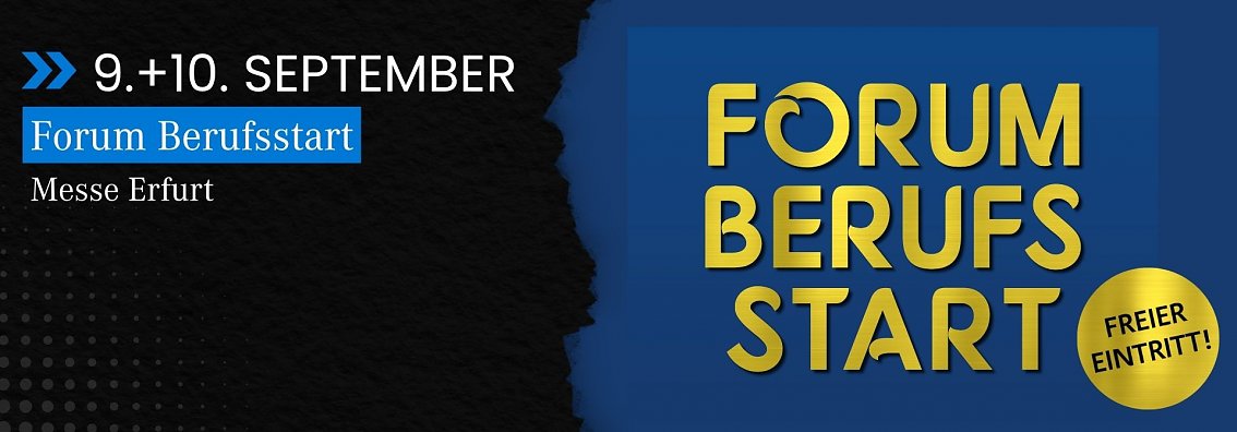 Forum Berufsstart Erfurt, Eintritt frei