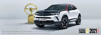 Siegertyp: Neuer Opel Mokka-e gewinnt das „Goldene Lenkrad 2021“ (Opel Automobile GmbH)
