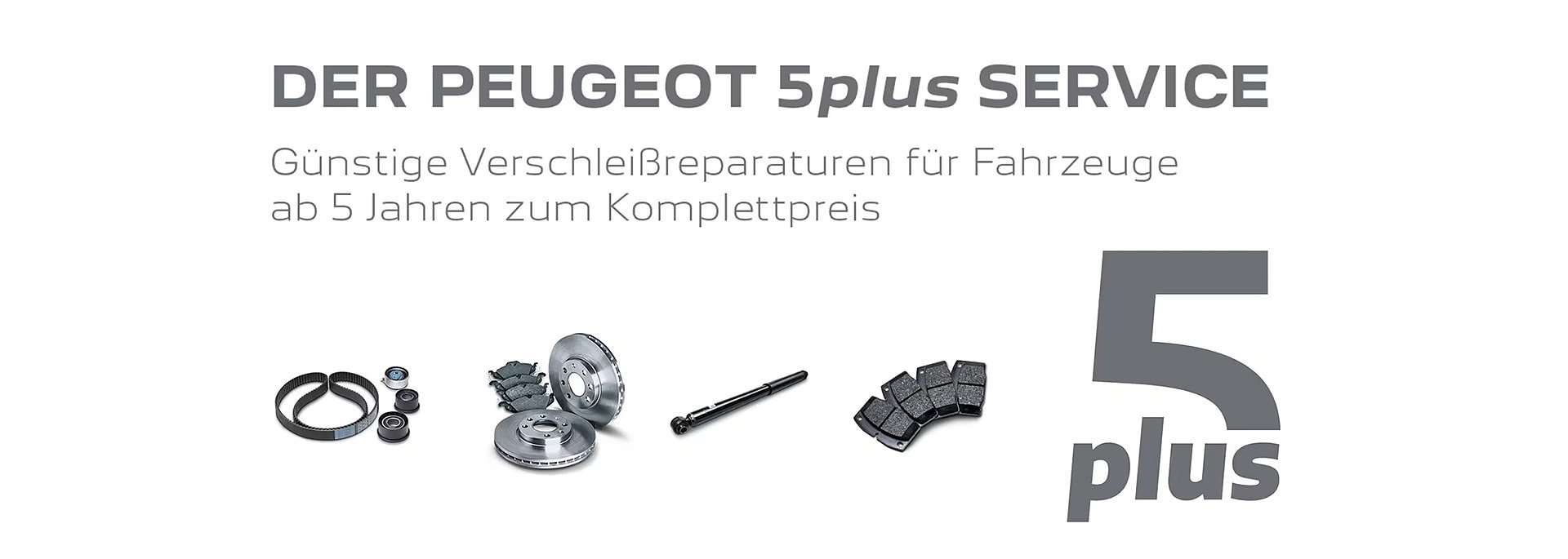 Der PEUGEOT 5plus Service