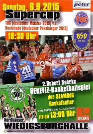 EIN Sonntag, ZWEI Spiele: 13 Uhr - Robert-Gehrke-Benefizbasketball, 16.30 Uhr - Supercup im Damen-Handball. (Foto: mediencenter Rausch)