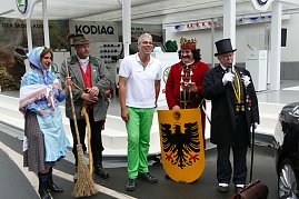 Impressionen vom Rolandsfest-Sonntag an unserer Skoda-Roadshow-Bühne. (Foto: Fischer/Autohaus Peter)