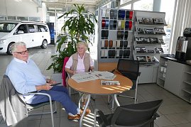 Willkommen bei Mercedes-Benz in Zerbst! (Foto: Fischer/Autohaus Peter)