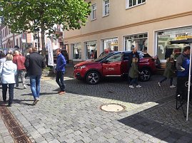 Impressionen von der Automeile aus der Wilhelmstraße (Foto: Stange, Noll/Autohaus Peter)