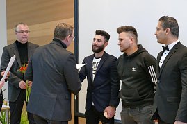 Zeugnisübergabe an unsere Mechatroniker-Gesellen