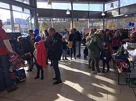 Impressionen von der 2. Ranzenparty in unserem OPEL-Autohaus in Osterode.