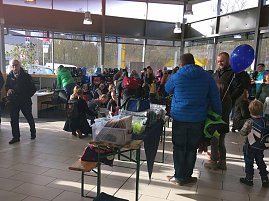 Impressionen von der 2. Ranzenparty in unserem OPEL-Autohaus in Osterode.