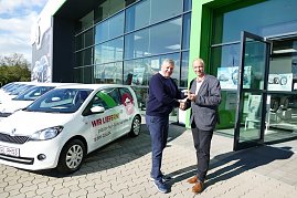 Impressionen von der &Uuml;bergabe