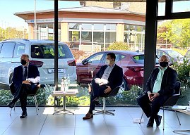 Expertengespr&auml;ch &uuml;ber Zukunftsmobilit&auml;t im Raum Mitteldeutschland 