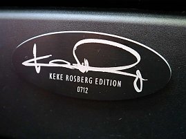 Der Opel Calibra ist eine KK-Rosberg-Edition. (Foto: Jung, Reuter, Mendel/Autohaus Peter)