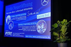 Impressionen von der Neueröffnung am 31. März in Lutherstadt Wittenberg (Foto: Fischer/Autohaus Peter)