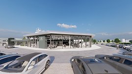 Umbau des Mercedes-Benz Centers in Nordhausen (Foto: Autohaus Peter)