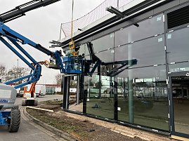 Baustellen-Update vom Mercedes-Benz Center aus Nordhausen