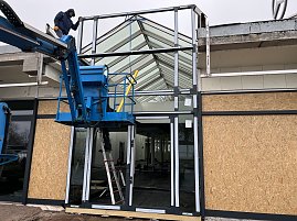 Baustellen-Update vom Mercedes-Benz Center aus Nordhausen