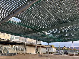 Baustellen-Update vom Mercedes-Benz Center aus Nordhausen