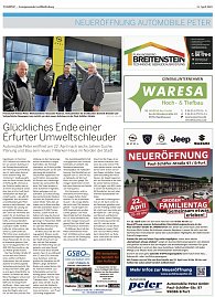 15.04.2023 | Th&uuml;ringer Allgemeine Erfurt