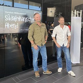 Reisef&uuml;hrer Hannu Garny und Patrick Merten