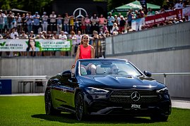 Christina Honsel, die Hallenmeisterin 2024 und Olympia-Sechste im Hochsprung