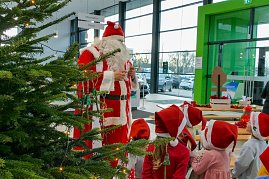 Ein weihnachtliches Abenteuer für die „Frösche“ des DRK-Kindergartens Sonnenschein (Foto: )