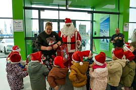 Ein weihnachtliches Abenteuer für die „Frösche“ des DRK-Kindergartens Sonnenschein (Foto: )
