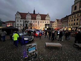Bilder von den Impressionen der Wittenberger Lichternacht (Foto: Autohaus Peter GmbH)