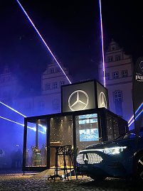Bilder von den Impressionen der Wittenberger Lichternacht (Foto: Autohaus Peter GmbH)
