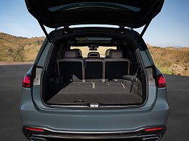 Der Kofferraum des neuen Mercedes-Benz GLS.