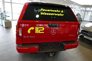 Übergabe des Kommando-Einsatzwagens