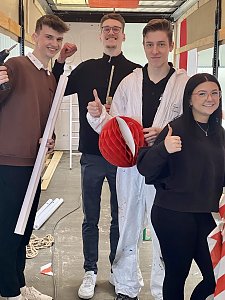 Unser Projektteam für den Karneval 2023.