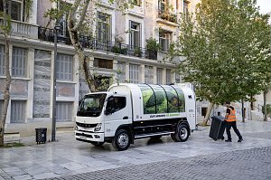 FUSO zeigt auf der IAA Transportation den vollelektrischen eCanter