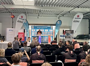 Die Ausdauersport-Elite war in unserem Suzuki-Autohaus zu Gast
