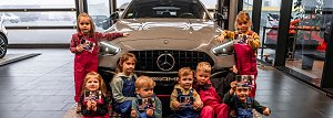 Kleine H&auml;nde, gro&szlig;e Zukunft � Kita-Kinder erleben spannenden Vormittag im Autohaus