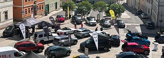 Aktuelle Fahrzeugmodelle beim 23. Residenzfest pr&auml;sentiert