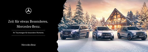 Zeit für etwas Besonderes. (Mercedes-Benz AG)