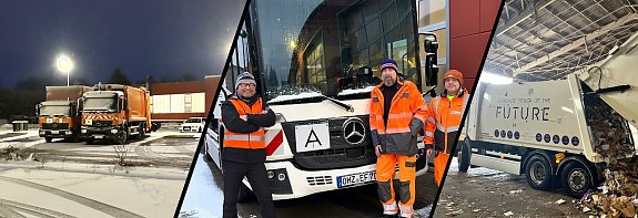 Testbericht: eEconic 300 im Wintereinsatz bei EW Entsorgung GmbH und G&ouml;ttinger Entsorgungsbetrieben (Autohaus Peter)
