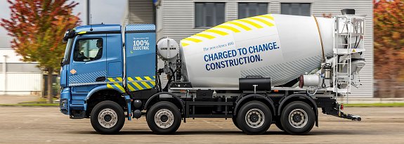 Mercedes-Benz eArocs 400: batterieelektrischer Bau-Lkw ab April bestellbar (Daimler Truck)