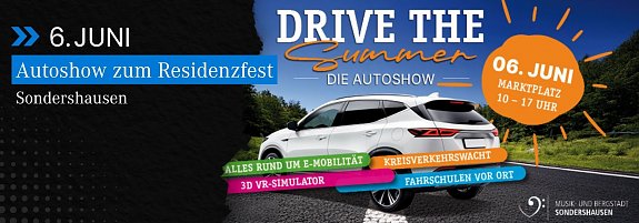 Autoshow zum Residenzfest (Stadt Sondershausen)