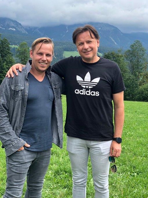 Sommer 2019: Begegnung am "Bergdoktor"-Set in Ellmau.