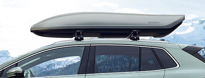 Dachbox 380 l
Silber, mit optimierter aerodynamischer Form
