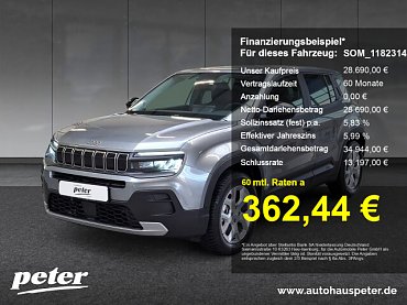 Jeep Avenger e-Hybrid MY24 Altitude 1.2l T3 48V 81kW. Jeep Avenger e-Hybrid MY24 Altitude 1.2l T3 48V 81kW