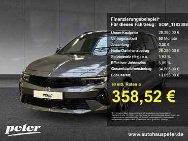Opel Astra ST GS 1.2 Schiebedach Allwetter Navi RFK. Opel Astra ST GS 1.2 Schiebedach Allwetter Navi RFK