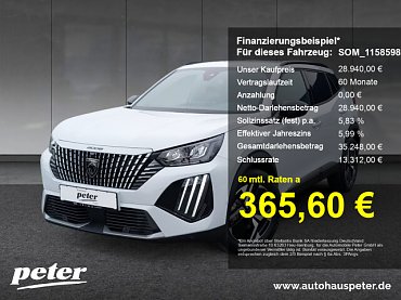 Peugeot 2008 Allure 136 Navi+SHZ+360°Kamera+. Peugeot 2008 Allure 136 Navi+SHZ+360°Kamera+