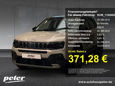 Jeep Avenger Mild-Hybrid MY25 Summit 1.2l 48V FWD. Jeep Avenger Mild-Hybrid MY25 Summit 1.2l 48V FWD