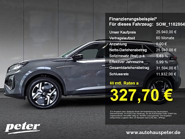 Peugeot 2008 Allure 100 +Kamera+SHZ+Navi+Grip-Control+. Peugeot 2008 Allure 100 +Kamera+SHZ+Navi+Grip-Control+