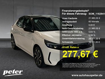 Opel Corsa F 1.2 GS LED Matrix-Licht Sitzheizung. Opel Corsa F 1.2 GS LED Matrix-Licht Sitzheizung