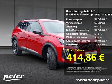 Peugeot 2008 Allure 145 360°Kamera+SHZ+Navi+Grip+. Peugeot 2008 Allure 145 360°Kamera+SHZ+Navi+Grip+