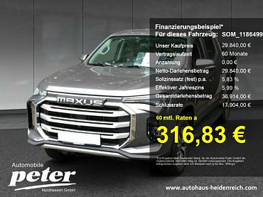 Maxus 89 kWh Elektro Elite Automatik Leder (MW). Maxus 89 kWh Elektro Elite Automatik Leder (MW)